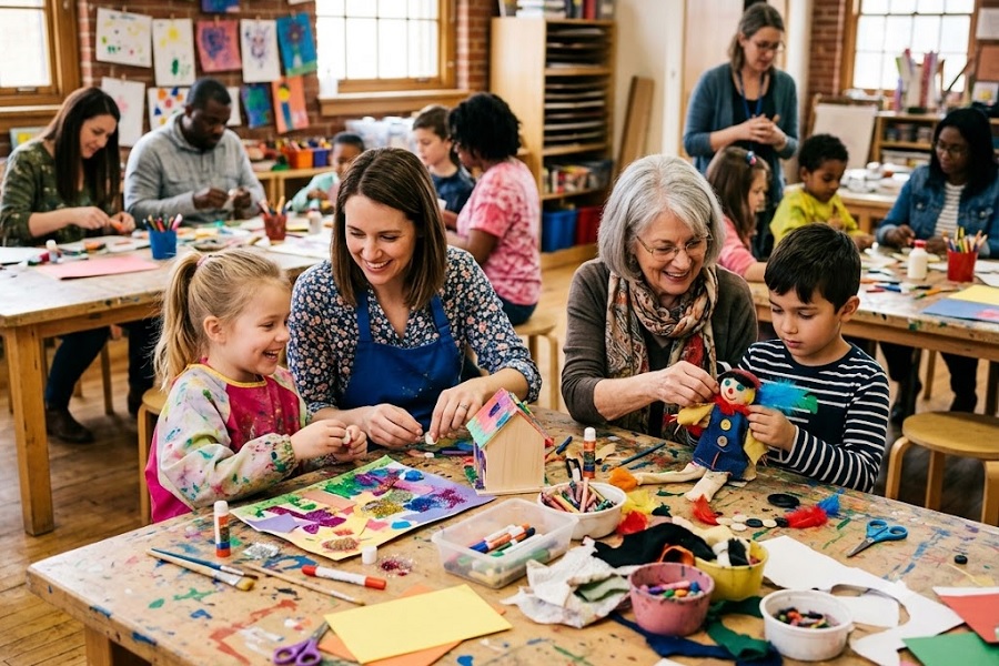Family Art and Craft Workshops